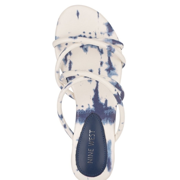 Nine West Beva Criss-Cross Slip-on Flat Sandals-6 - Picture 3 of 8